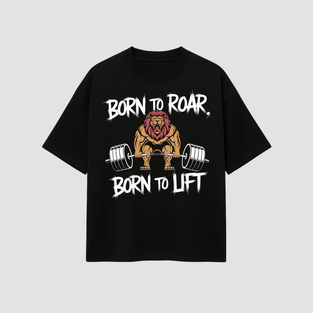 Born to Roar, Born to Lift Premium T-shirt